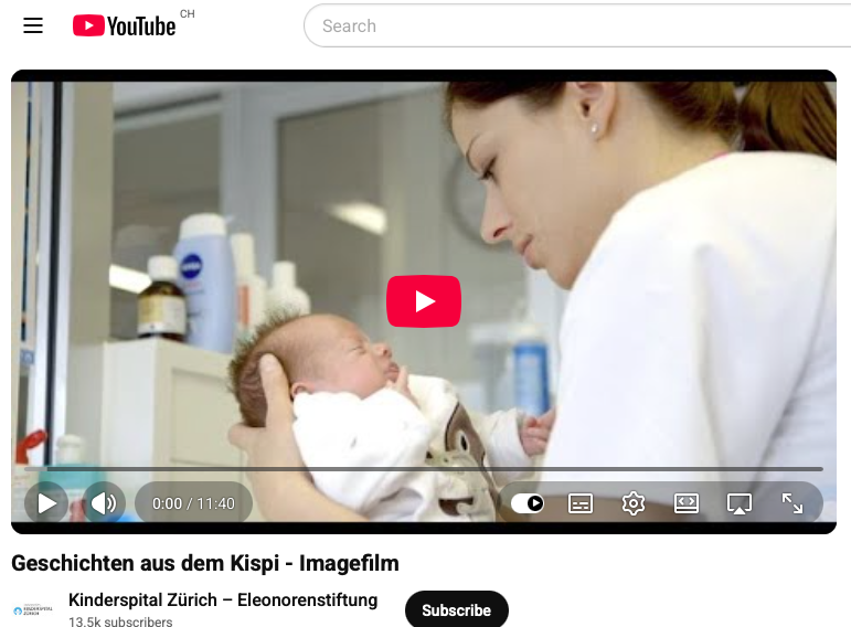 Reflecting on My Score for Kinderspital Zürich